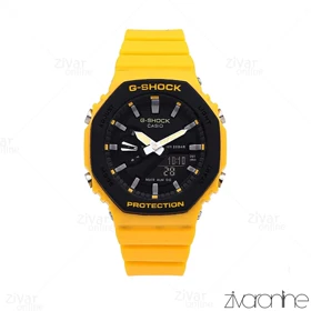 ساعت جی شاک GMA-S2100 زنانه زرد مشکی 106399