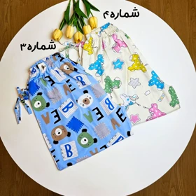 شلوار برمودا بندی کد 846