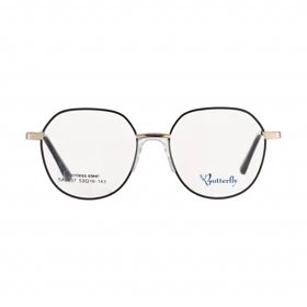 فریم عینک باترفلای Butterfly SA8637 (مشکی طلایی)
