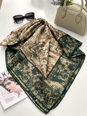 روسری پاییزه کوبیسم