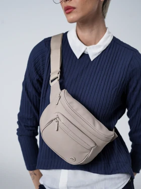 کیف کمری زنانه چرم مصنوعی اسپرت دیوید جونز DAVIDJONES