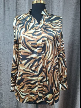 شومیز یقه سه سانت برگ