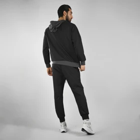 ست هودی و شلوار ورزشی نایک مدل 93018 مشکی