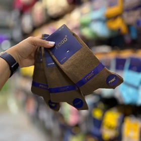 جوراب مردانه ساق بلند کلاسیک/code:9002_49