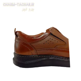 کفش روزمره/طبی مردانه تمام چرم طبیعی دست دوز