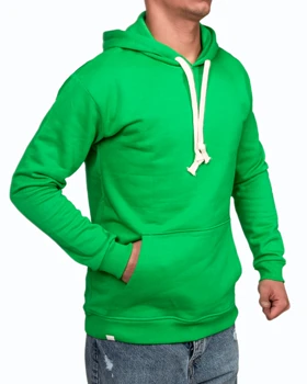 هودی اسپرت مردانه ساده رنگ سبز کد 26264