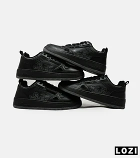 کفش کتانی مردانه مشکی NIKE AirForce Draw