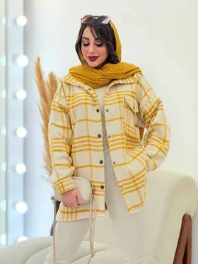 شکت چهارخونه تک جیب شینا