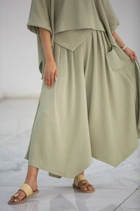 شلوار زنانه لونا دریا (سبز)