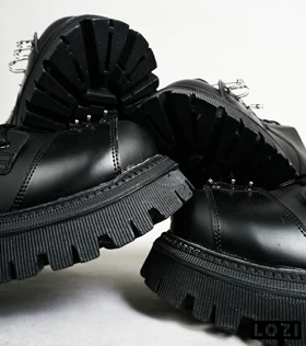 کفش مردانه لوفر مشکی BALENCIAGA