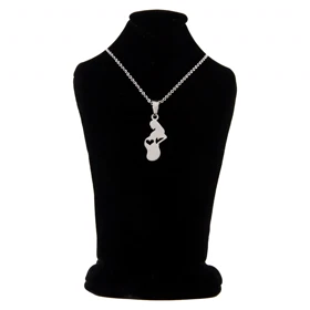 گردنبند دخترانه طرح زن