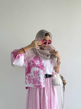 شومیز آبرنگی زیوا