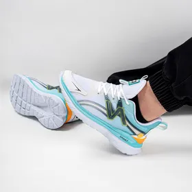 کتانی نیوبالانس مردانه sport آبی سفید ورزشی