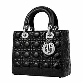 کیف دستی مجلسی زنانه دو دسته ثابت مشکی طرح DIOR وارداتی کد WB0101