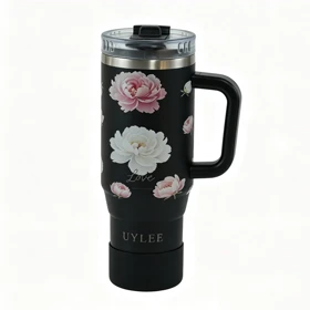 تراول ماگ 1200 طرحدار AMSZM (مشکی)