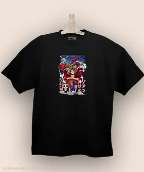 تیشرت لش مردانه و زنانه طرح وان پیس کد910