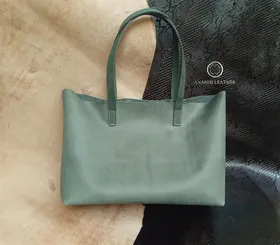 کیف دوشی چرم مدل مهشید M_02