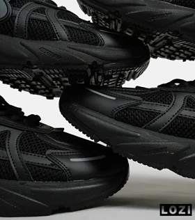 کفش کتانی مردانه و زنانه مشکی Nike cushlon