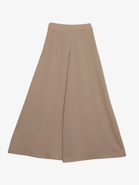 دامن شلواری زنانه مجلسی فاق بلند کرپ 10102