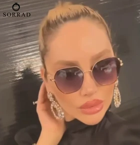 عینک زنانه گوچی / فریم فلزی عدسی پلی کربنات