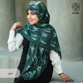 روسری نخ پنبه آریا