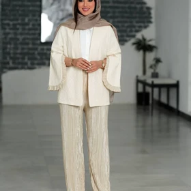 کت و شلوار مجلسی زنانه کد 1419