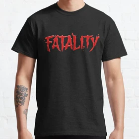 تیشرت با طرح Mortal Kombat FATALITY مورتال کمبت کد 21071