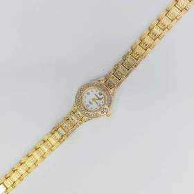 ساعت مچی زنانه مجلسی EHHE نگین‌دار با موتور کوارتز