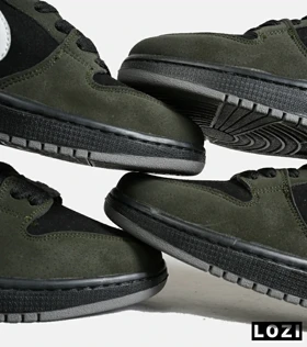 کفش کتانی مردانه و زنانه مشکی سبز نایک NIKE SB Dunk