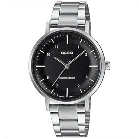 ساعت مچی زنانه کاسیو Casio مدل LTP-VT03D-1BDF صفحه مشکی