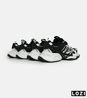 کفش کتانی مردانه و زنانه سفید مشکی ADIDAS performance x9000l4