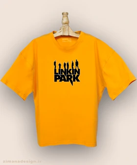 تیشرت لش مردانه و زنانه طرح گروه لینکین پارک کد 973