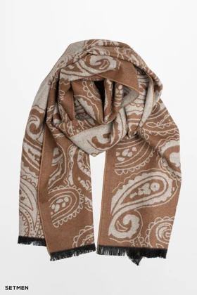 شال گردن مردانه پشمی