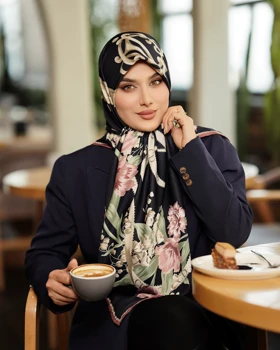 روسری دست دوز ابریشم