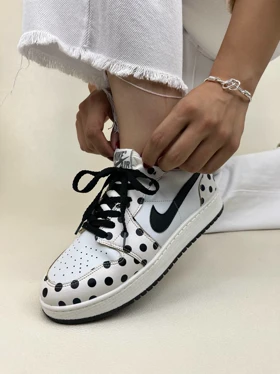 کتانی ونی خالدار ایر فورس نایک کوتاه | کتانی ونی خالدار ایر فورس نایک کوتاه NIKE limitted edation کد 950 کد 548