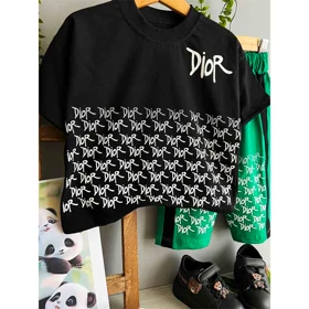 تیشرت شلوارک پسرانه DIOR