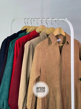 پیراهن مانتویی تانیا