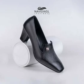 کفش زنانه چرم مجلسی کد 4022001