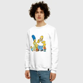 سویشرت و دورس طرح بارت سیمپسون | Simpson family sweatshirt کد 257702