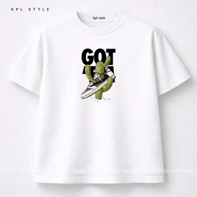 تیشرت GOT قواره باکسی | %100 پنبه گرم بالا کد 1207