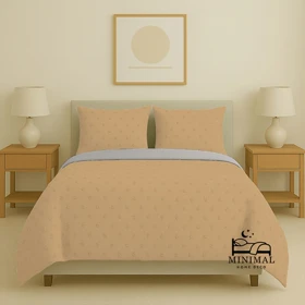 سرویس روتختی کاوری مینیمال طرح برجسته خال‌خالی