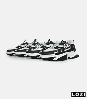 کفش کتانی مردانه و زنانه مشکی سفید NEW BALANCE smith xvision v2 مدل 6638