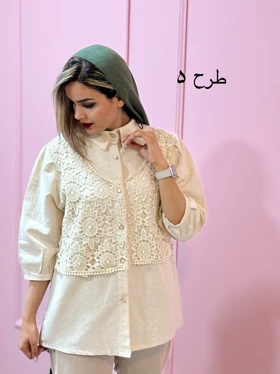 شومیز مانتویی آوا