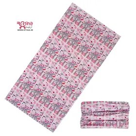 اسکارف دخترانه فانتزی طرح love (دستمال سر ورزشی)