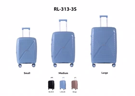 مجموعه 3 عددی چمدان رزمری مدل Rose Merry RL-313-3s_L.blue
