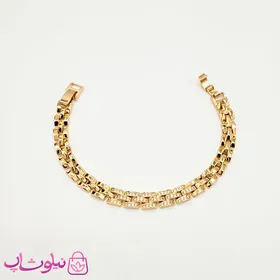 دستبند زنانه رولکس ژوپینگ نگین‌دار