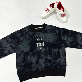 بلوز بچه گانه ابرو بادی مشکی زغالی خارجی