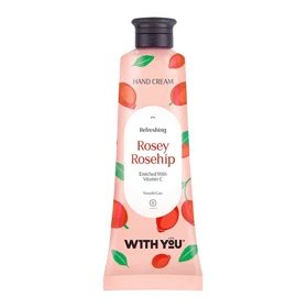 کرم مرطوب کننده دست ویت یو With you مدل رزهیپ