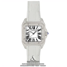 ساعت مچی کارتیه سانتوس دایموند Cartier Santos 100 diamond W