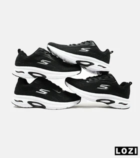 کفش کتانی طبی ورزشی مشکی SKECHERS archfit